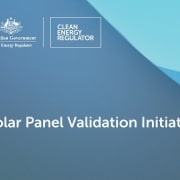 Solar panel validation initiative by CER