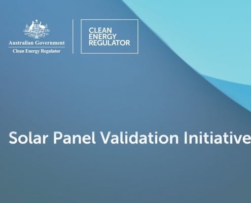 Solar panel validation initiative by CER