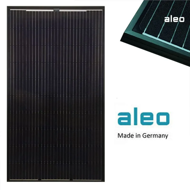 Aleo German made solar panels